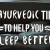 Ayurvedic Tips To Help You Sleep Like a Baby